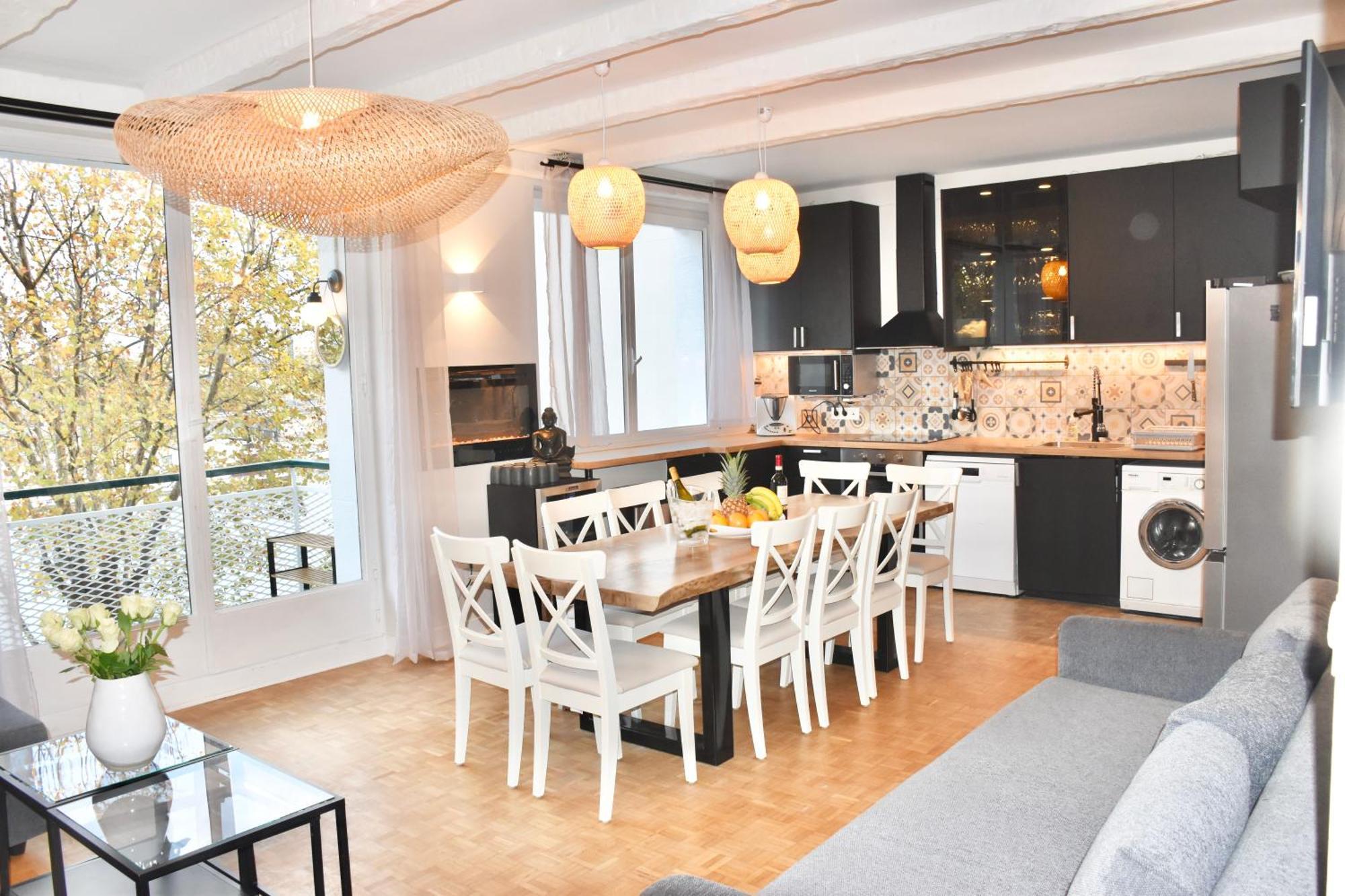 Apartment Parisnicostay - Cosy 4 Bedrooms Flat Seine River Exterior foto